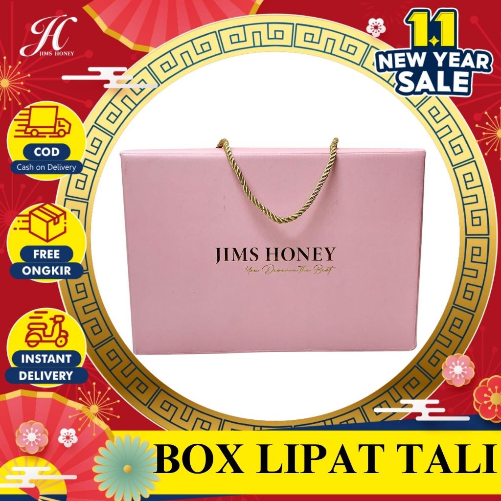 

JIMS HONEY BOX LIPAT EXCLUSIVE PINK TALI GOLD