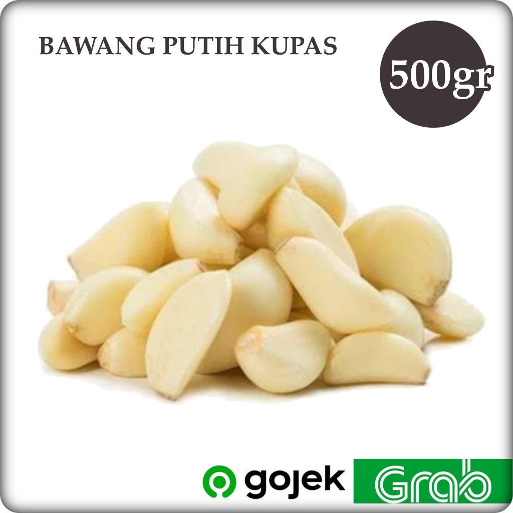 

Bawang Putih Kupas 500gr