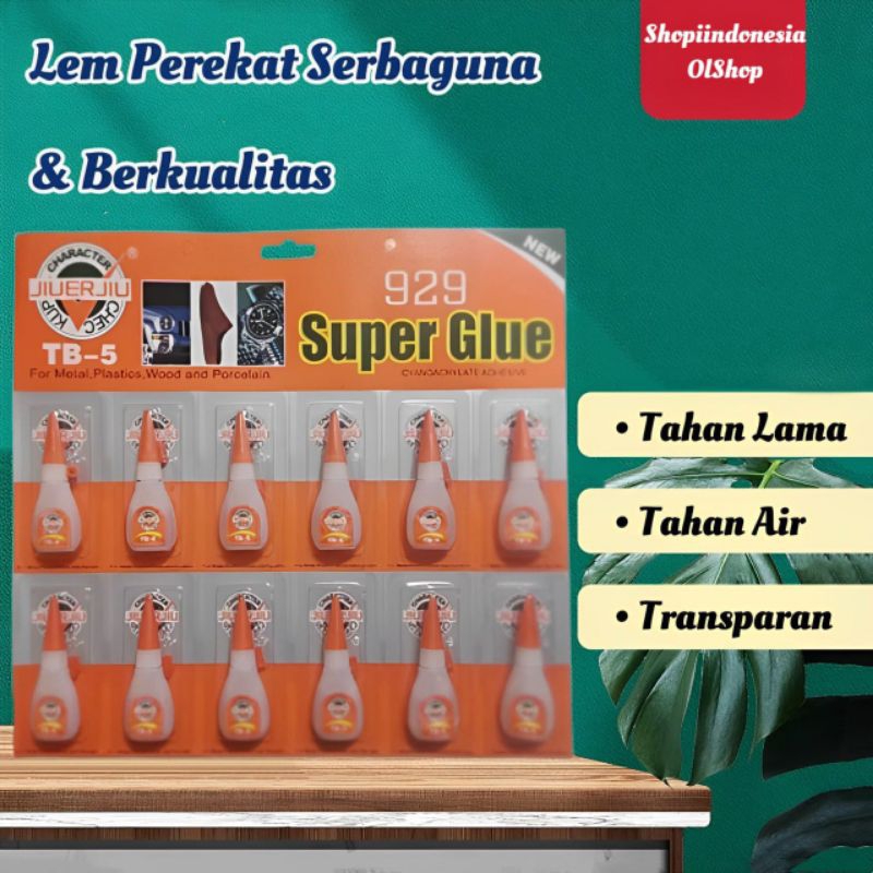 

LEM SETAN SUPER GLUE LEM SERBAGUNA CAIRAN PEREKAT KUAT