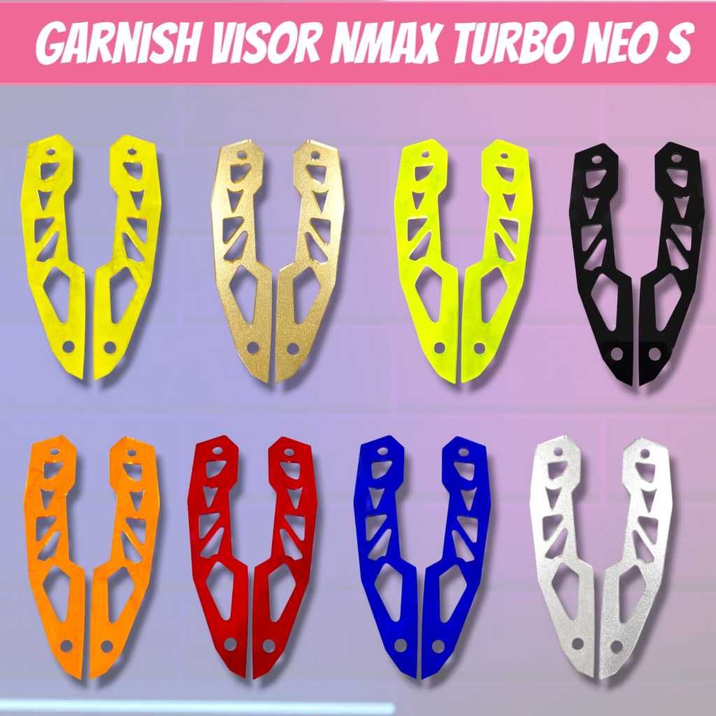 GARNISH WINDSHIELD PEMANIS VISOR WINDSHIELD Nmax Neo Nmax Neo S Nmax Turbo Nmax Tech Max