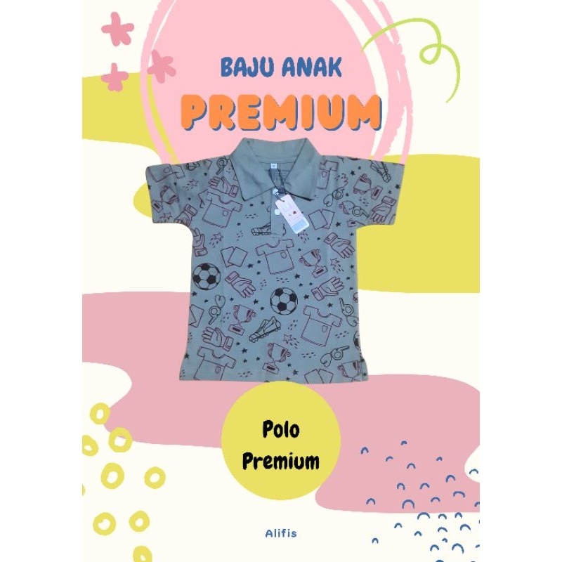 KAOS ANAK POLO bola
