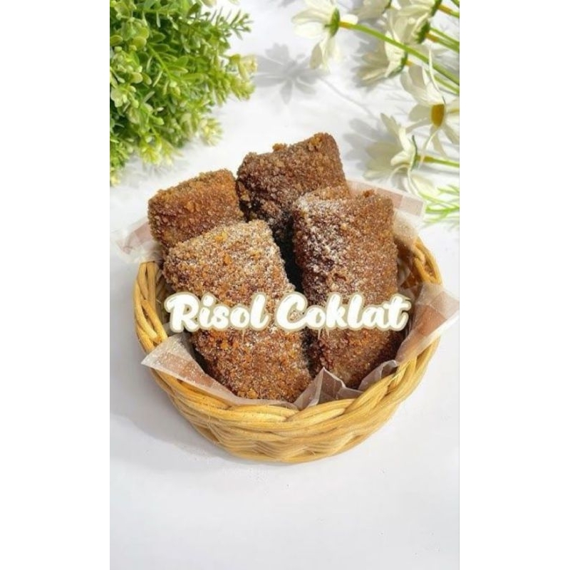 

Risol coklat lumer // Risol isi coklat // risoles coklat // risol lumer frozen // risol termurah