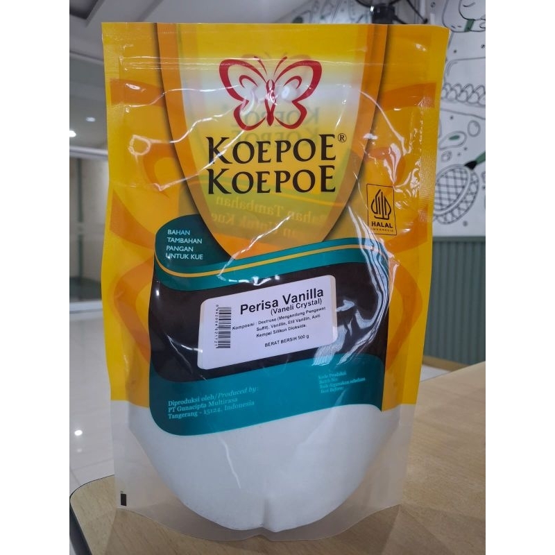 

Koepoe Koepo Perisa Vanilla Crystal 500gr