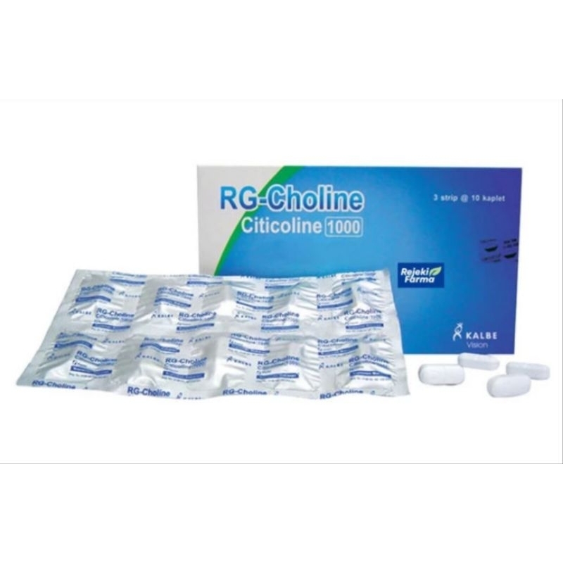 RG CHOLINE 1000 MG BOX 30 KAPLET