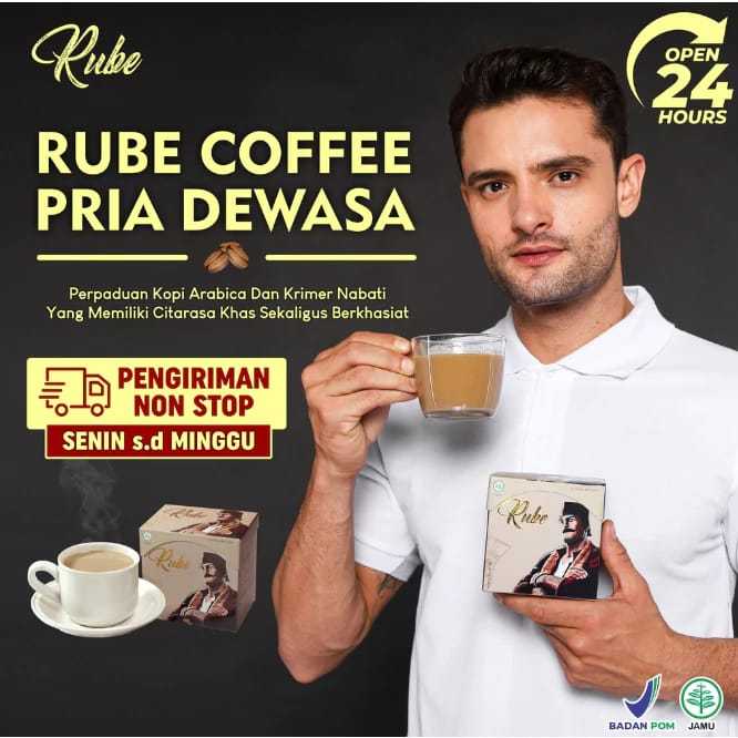 

Kopi Kuat Tahan Lama Kopi Rube Stamina Pria Herbal Halal