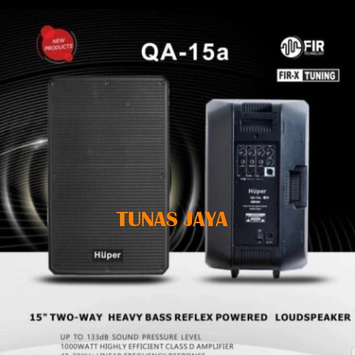 Speaker aktif Huper QA15A Original produk Huper QA 15A