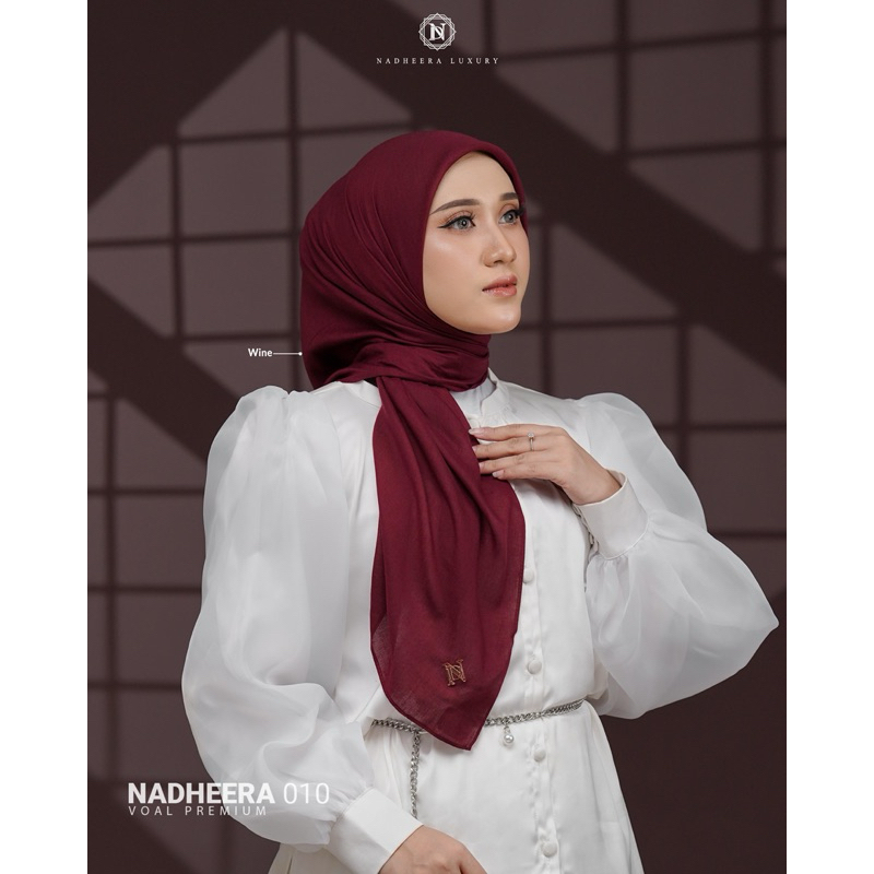 NADHEERA 010//HIJAB SQUARE//NADHEERA SQUARE