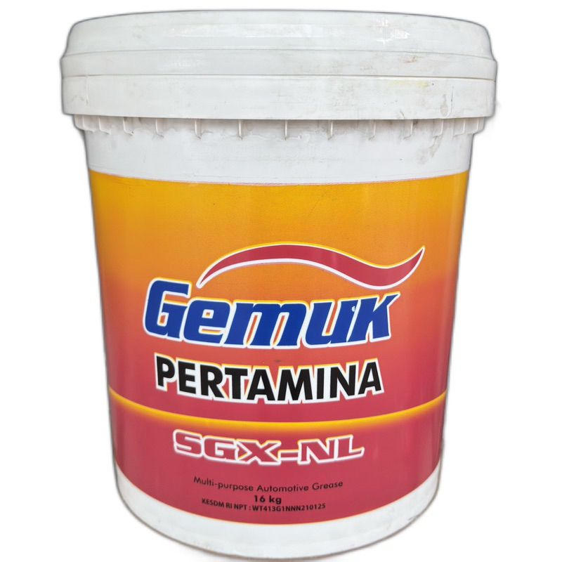 MINYAK GEMUK PERTAMINA SGX-NL 16 KG/GREASE PELUMAS BATALAN RODA CHASIS POROS PENGGERAK MESIN 16KG