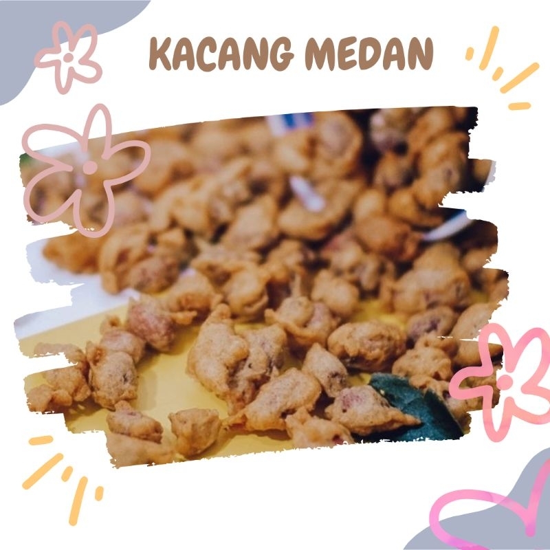 

Kacang medan 250gram Kacang Disko Kacang Kribo Kacang Peyek