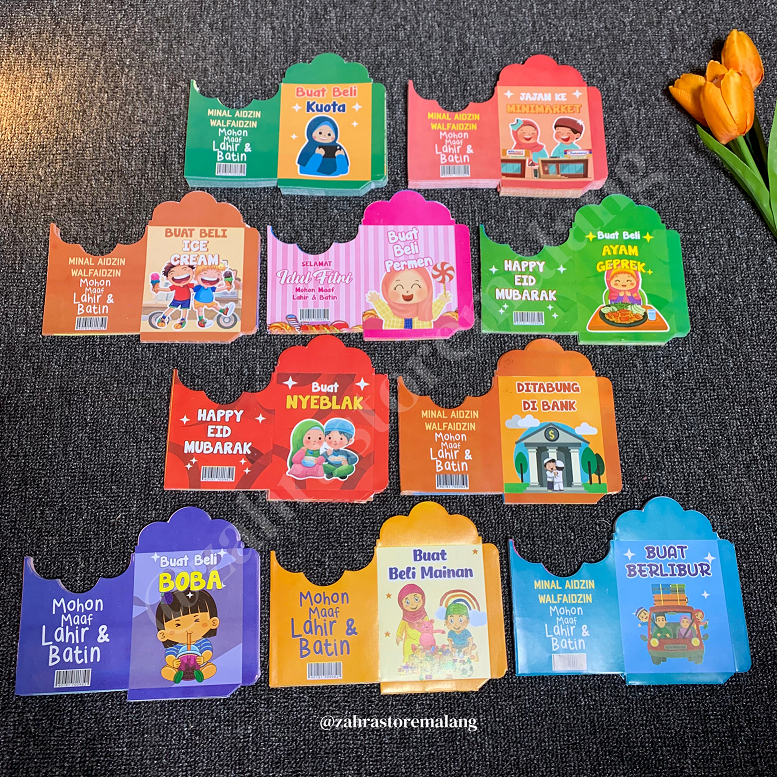

10 PCS Amplop Lebaran 2025 (SIAP PAKAI)