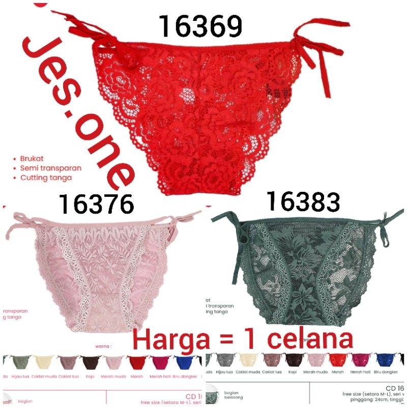 Sorex 16369 16383 16376 16395  G string Sorex CD Renda Brokat Semi Transparan