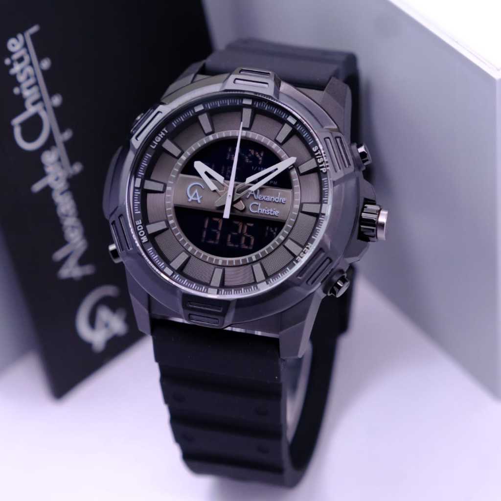 Alexander Christie Pria/Jam Tangan Pria Original Alexandre Christie/Alexander Christie Pria/AC9375
