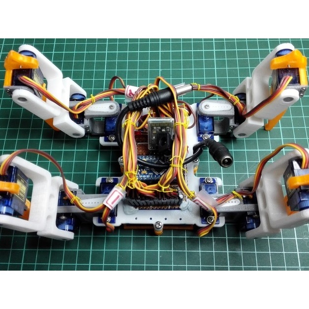 Spider Laba Laba Robot Arduino (Kit Only) - 3d printing