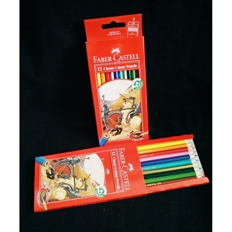 

Faber-Castell Pensil Warna Classic Panjang isi 12 warna