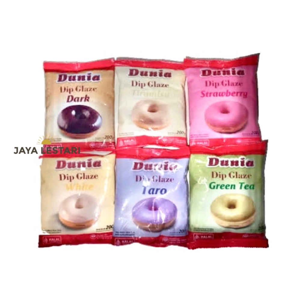 

Dunia Dip Glaze Pouch (200g) (6 Varian Rasa)