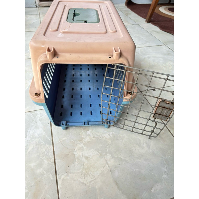 (JAKARTA UTARA) Cargo travel pet kandang bekas sekond (preloved)