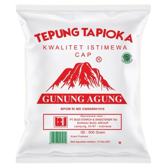 

Tepung Tapioka Gn. Agung 500gr