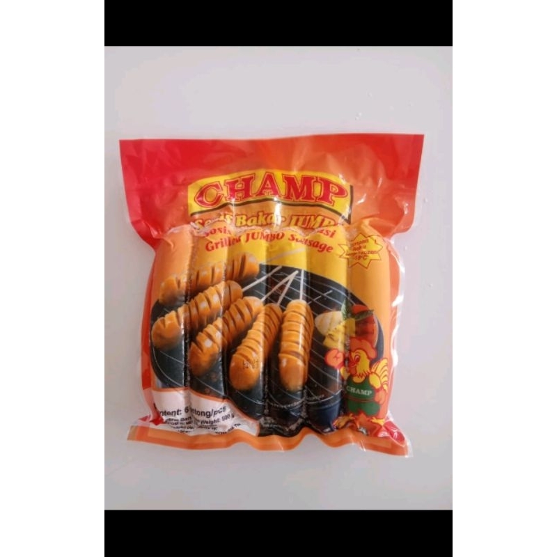 

Champ Sosis Ayam Bakar Jumbo isi 6pcs
