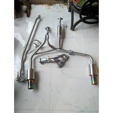 KNALPOT MOBIL FULLSYSTEM DOUBLE KANAN KIRI RUSH / XENIA/ AVANZA PNP PRORACE