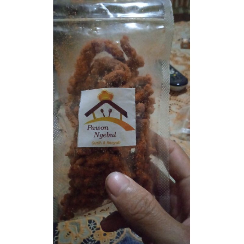 

Keripik usus pedas balado 100gram