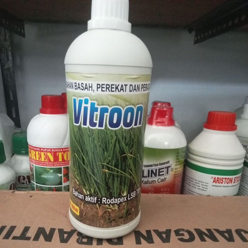 BAHAN BASAH,PEREKAT,DAN PERATA VITROON 1L ORIGINAL