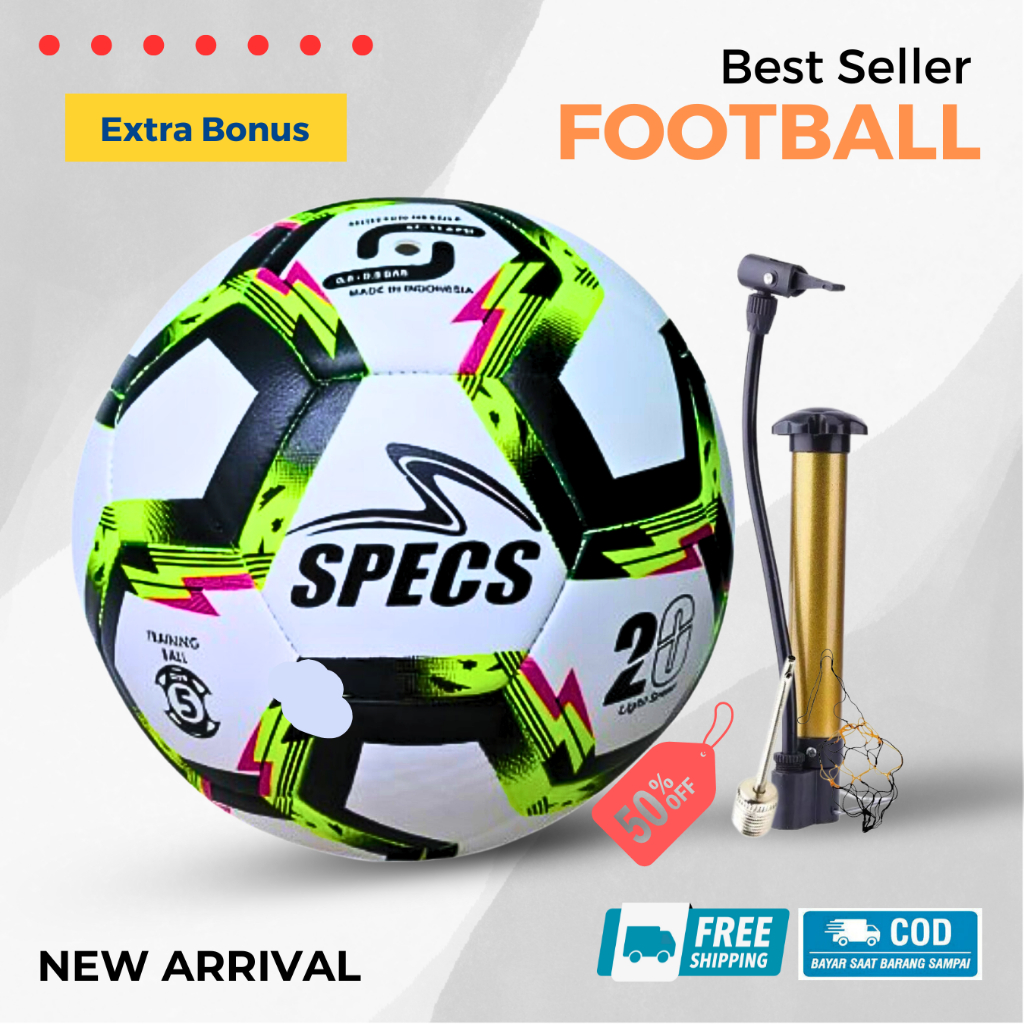 BOLA SEPAK SIZE 4 / BOLA BLITER SPECS SIZE 4 MURAH BERKUALITAS EMPUK 100% REALPICT
