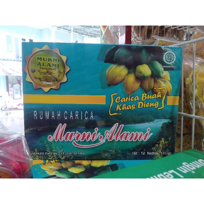 

Carica Murni Alami Khas Dieng isi 12 Cup 120 gr