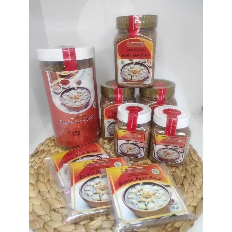 

Bumbu Kuah Bakso sehat lezat tanpa pengawet praktis serbaguna