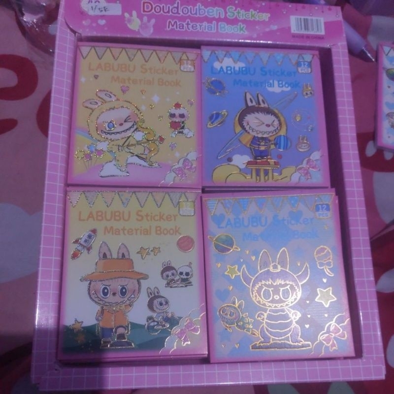 

Stiker Buku Labubu/ 1Buku isi 12 lembar