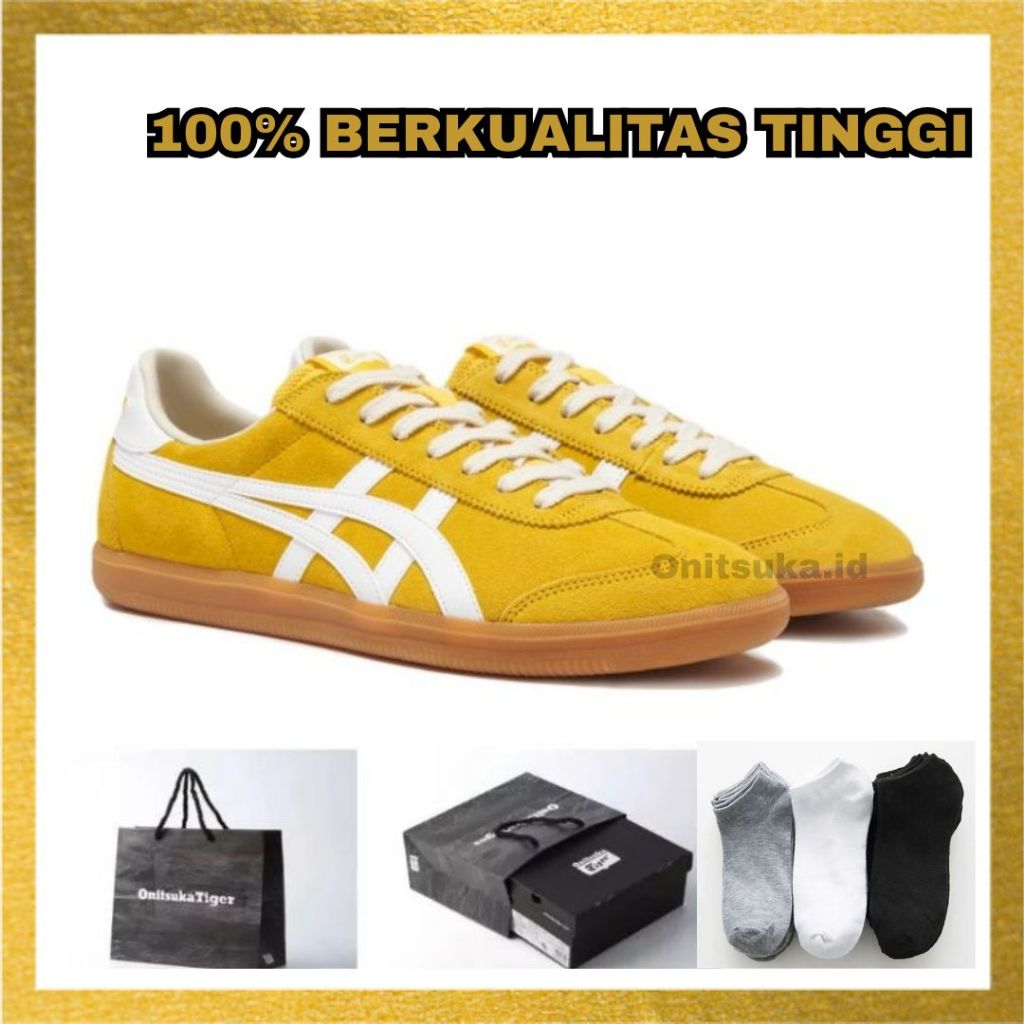 ONITSUKA TIGER - ONITSUKA TIGER Tokuten Yellow White /LEATHER