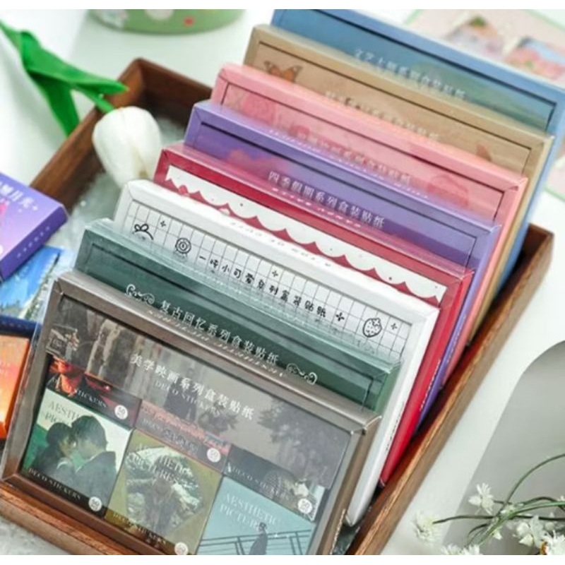 

sticker box isi 300 pcs sticker Deco sticker jurnal lucu
