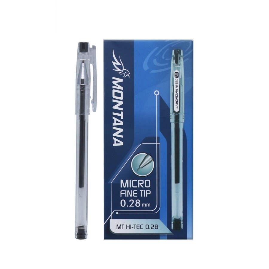 

PULPEN GEL MONTANA MT HI-TEC 0.28 MM 1 PACK ISI 12 PCS