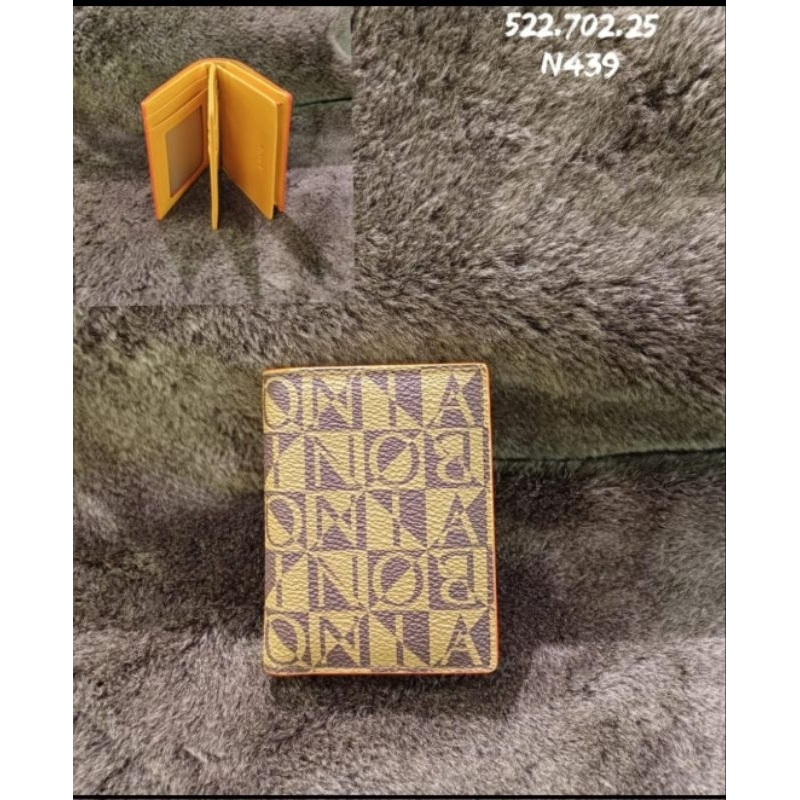 Dompet Bonia Original monogram lipat mini 3 sisi