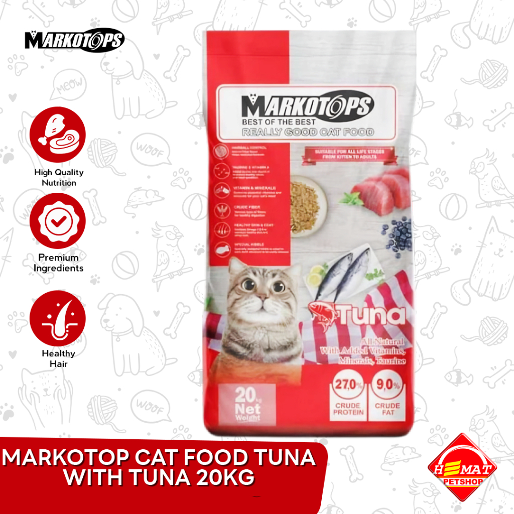 Makanan Kucing Markotops 20 Kg