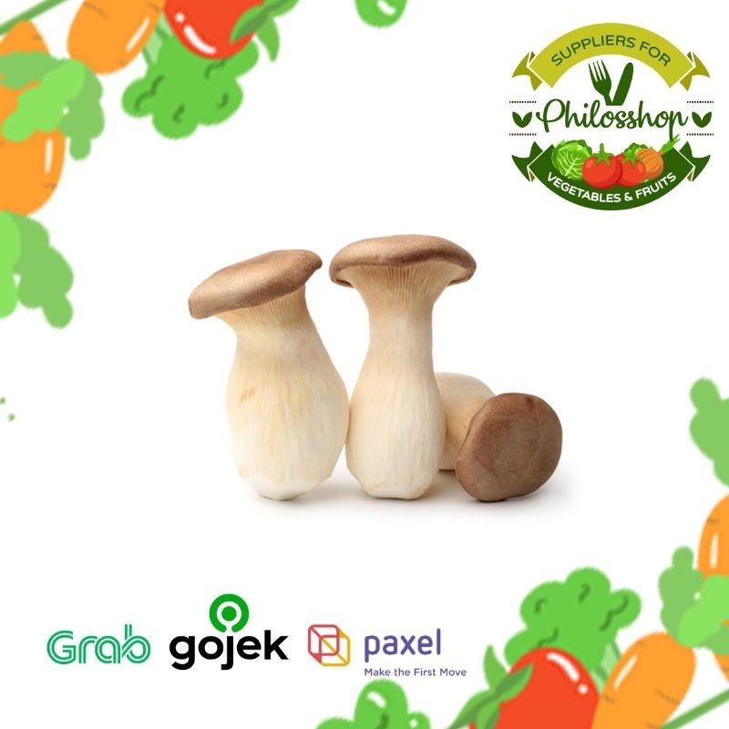 

JAMUR KING MINI OYSTER PACK / KING MINI OYSTER / KING MINI 200GR / MINI OYSTER 200GR