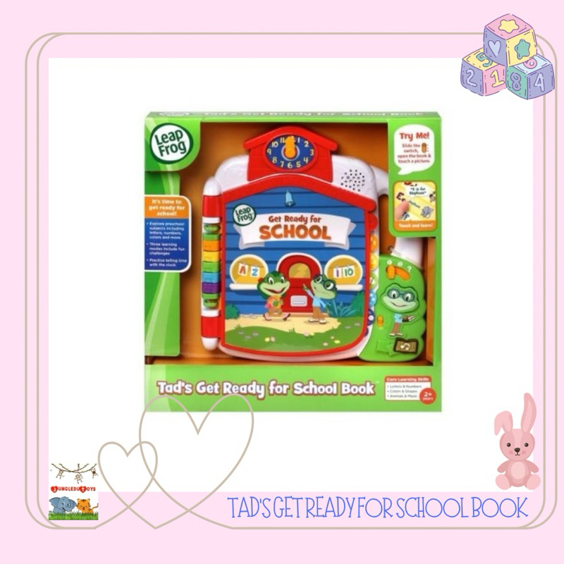 Leapfrog Tad’s Get Ready For School Book Original Mainan Edukasi Anak Balita