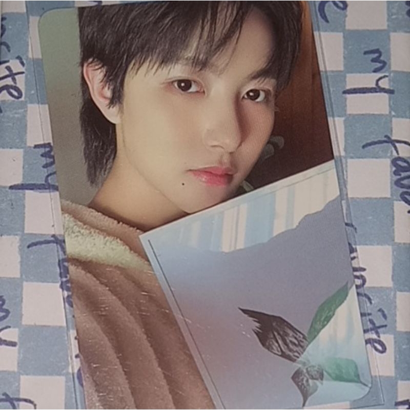 (damage dikit) wts pc renjun lukis icfa smoothie kupu kupu butterfly navi nabi official nct dream ph