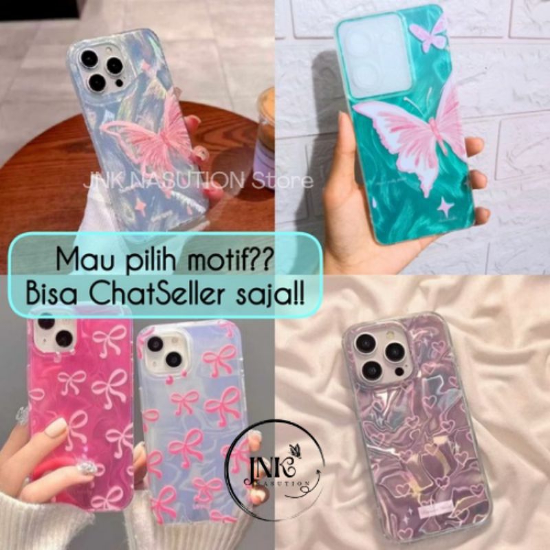 CASING CEWEK HOLOGRAM KARAKTER TEXTURED TERBARU FOR VIVO Y19s, Y12, Y15, Y17, Y15S, Y01, Y21, Y20, Y