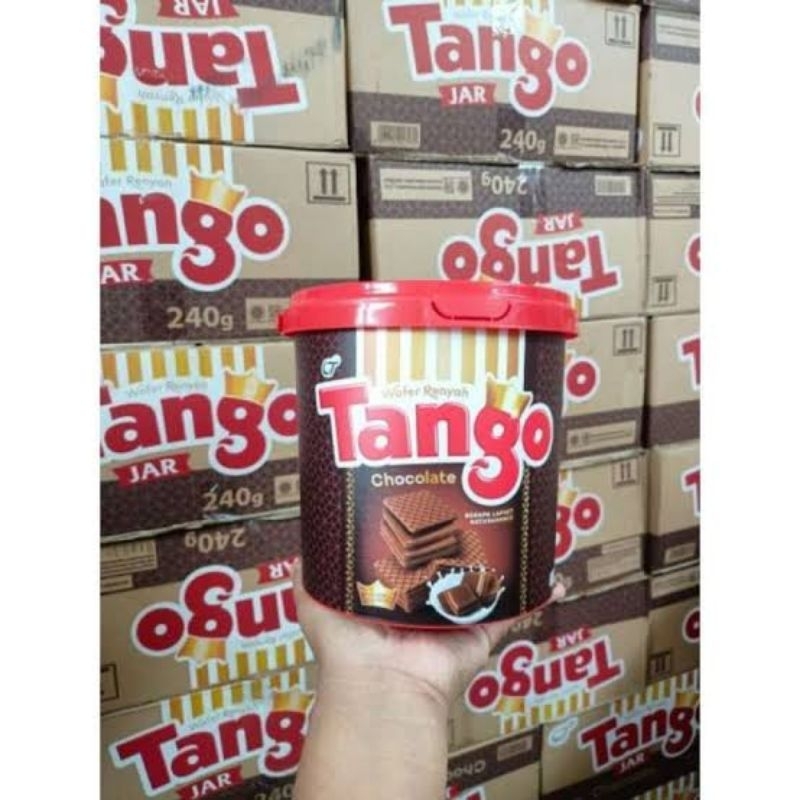 

Tango jar 1 karton 1 dus isi 6 barang baru expired lama renyah coklat legit