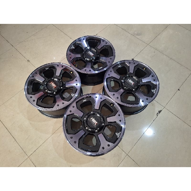 Velg Mobil Bekas HSR MYTH Ring 18 Lebar 8 Lubang Baut 6 Offset 20
