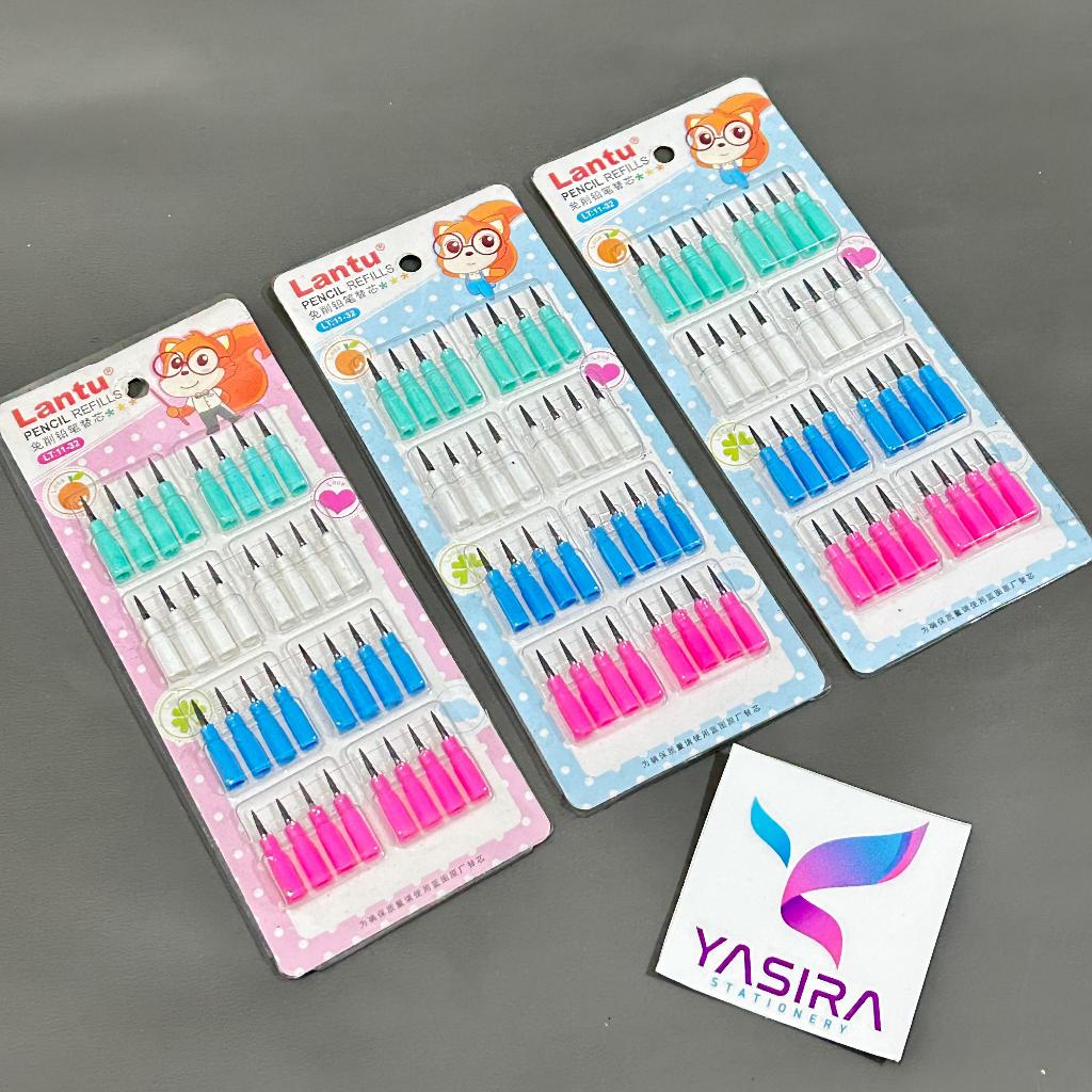 

SATU PAD 32 PCS Refill Pensil Lantu Bensia Pensil Cabut Susun