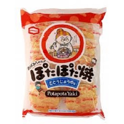 

KAMEDA Pota Potayaki Sweet Soy Sauce/ Krekers Beras Rasa Manis Soy Souce Ori 117,2gr