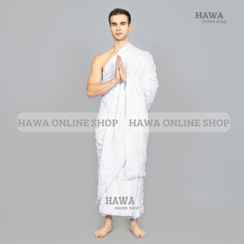 KAIN IHRAM PRIA DEWASA / BAJU UMROH HAJI LAKI-LAKI