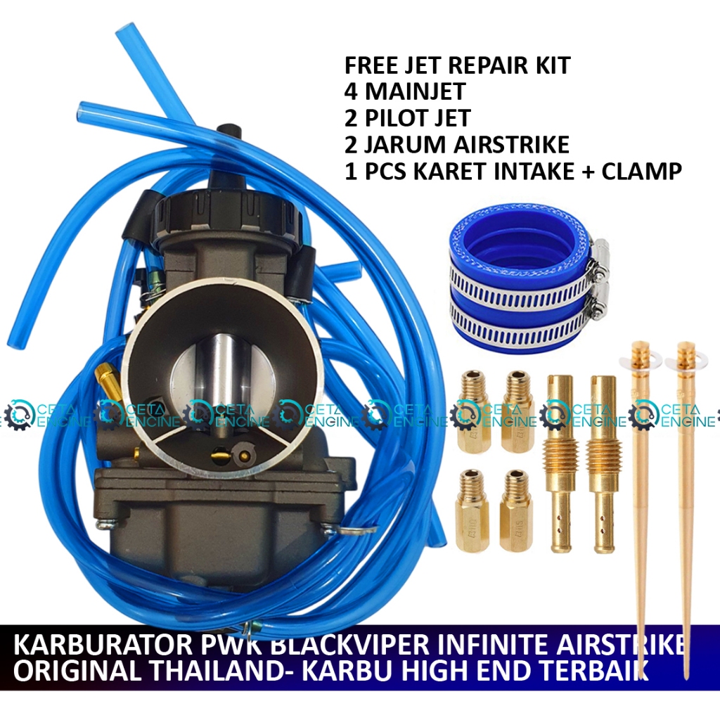 [ BISA COD ] KARBURATOR AIRSTRIKE PWK 33 34 35 36 38 40 42 CARBURETOR PWK33 PWK34 PWK35 PWK36 PWK38 