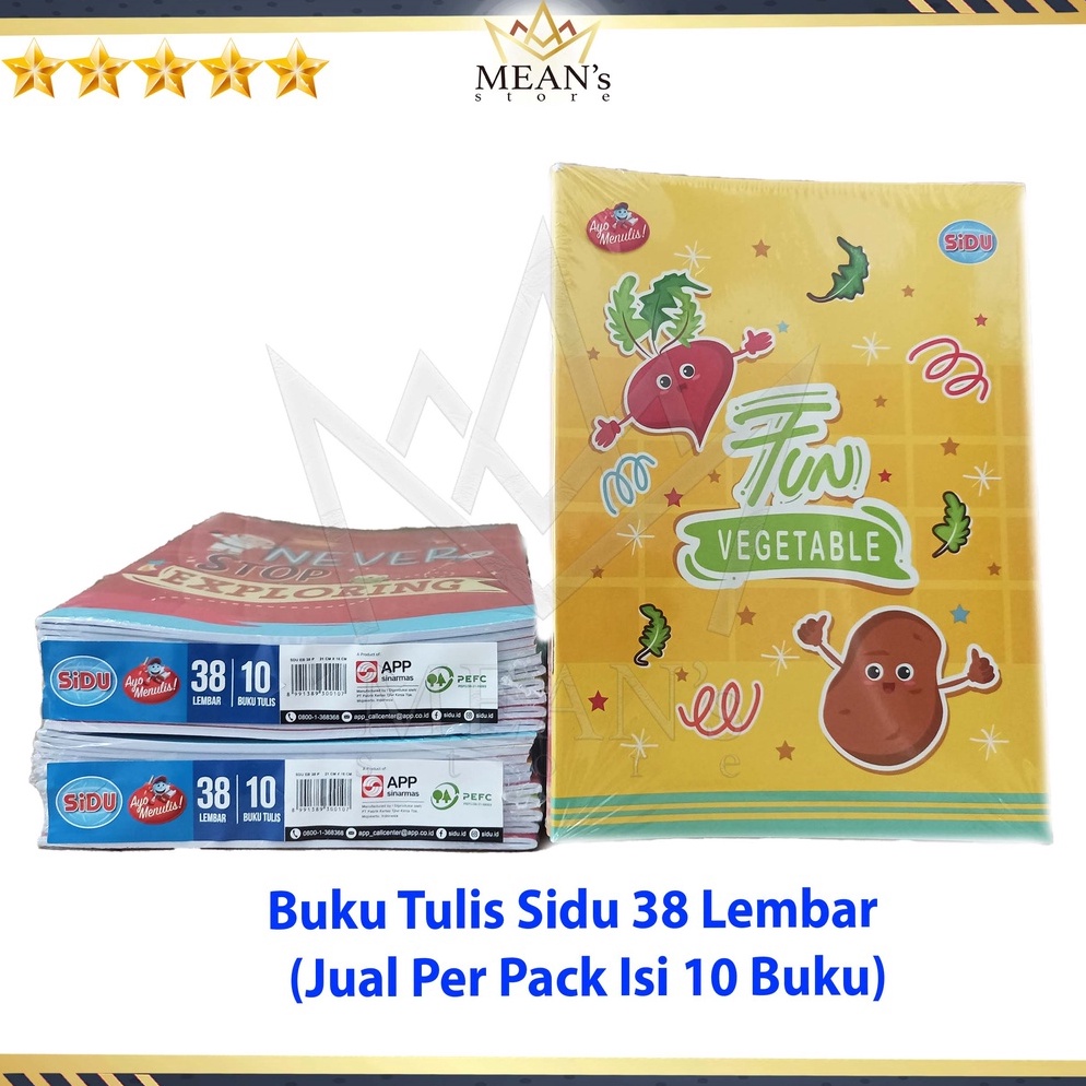 

LB6OI4355 Buku Tulis Sidu 38 Lembar Sidu 38 Buku Tulis 38 Lembar