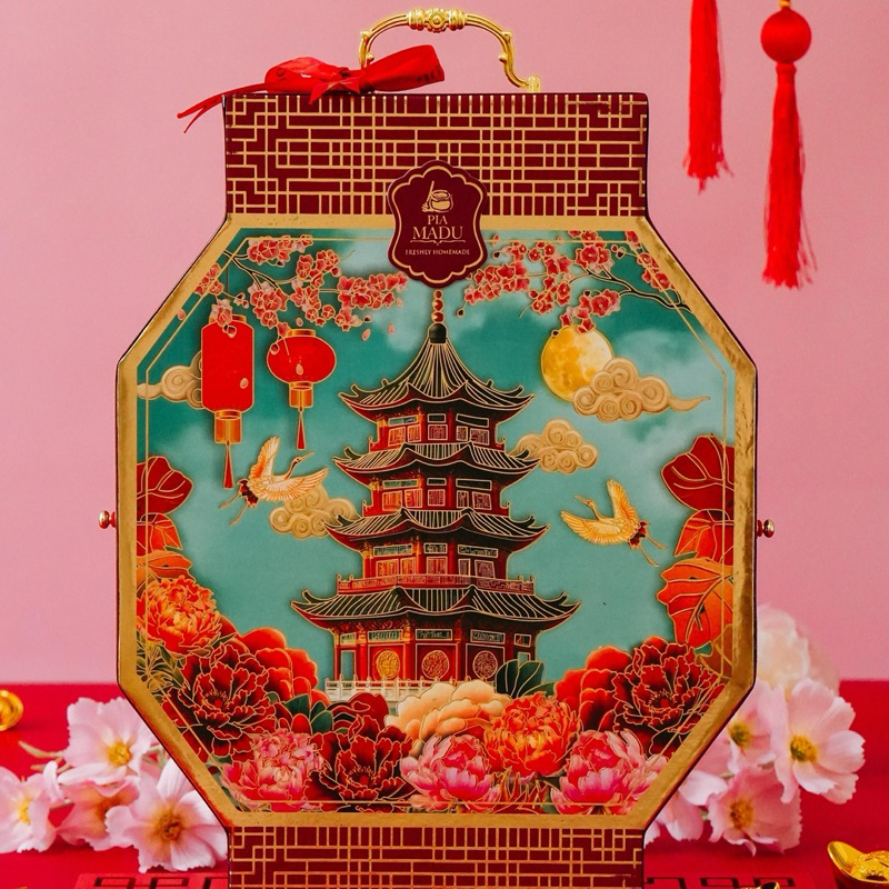

(READY- BISA PILIH TANGGAL KIRIM) Pia Madu Chinese New Year Hamper - Sky Lantern