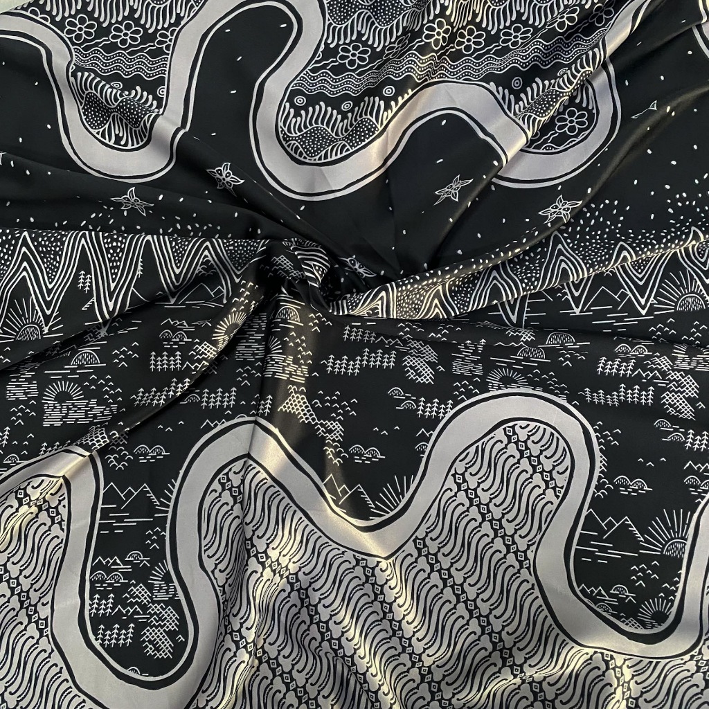 Batik Meteran Sutra | Kain Premium | Baju pria dan wanita | Atasan Wanita Terbaru