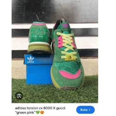 sepatu gucci adidas torsion