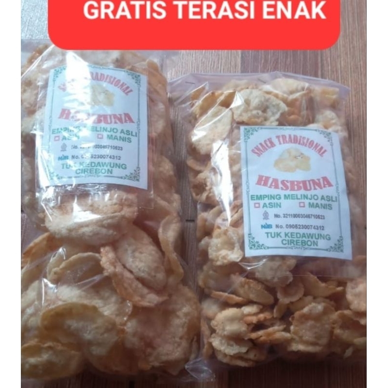 

Emping Original Matang 1 kg ENAK khas Cirebon