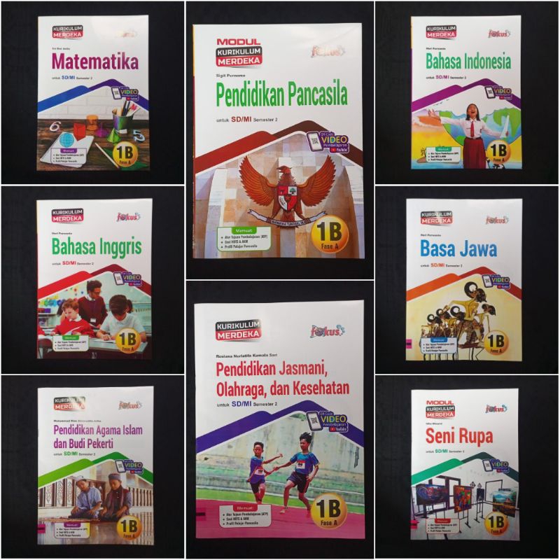 LKS FOKUS. KELAS 1 SD/MI SEMESTER 2. KURMER. 2024/2025